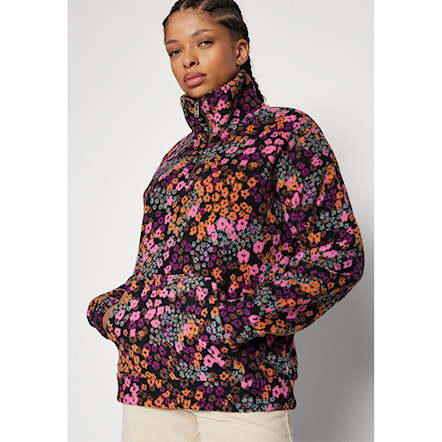 Mikina Roxy Live Out Loud anthracite floral daze 2023 - 8
