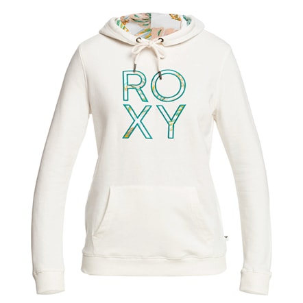 Hoodie Roxy Right On Time Terry snow white 2022 - 4