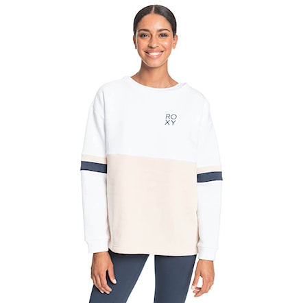 Hoodie Roxy Weekend Vibrations bright white 2021 - 1