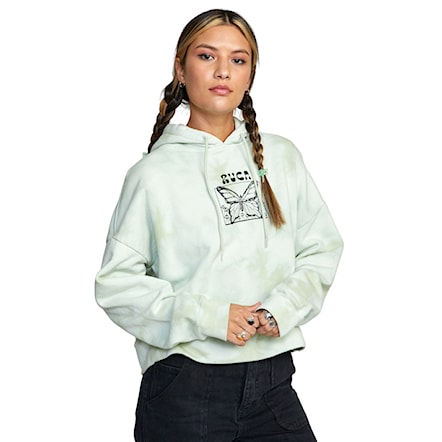 Hoodie RVCA Wms In The Air Venice light green 2022 - 2