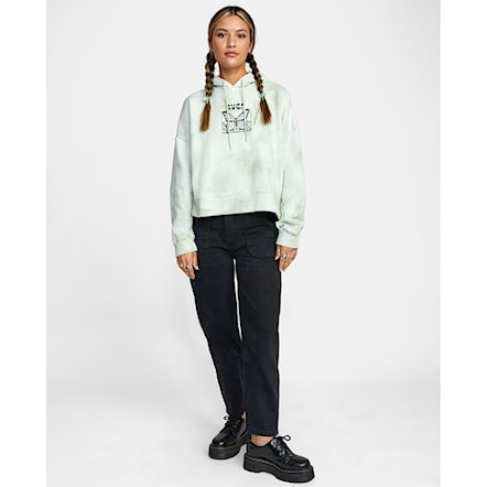 Hoodie RVCA Wms In The Air Venice light green 2022 - 6