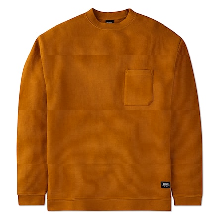 Mikina Stance Waffle Crewneck spice 2025 - 5
