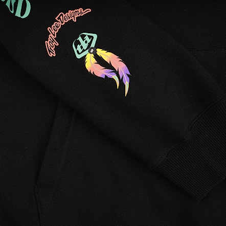 Hoodie Troy Lee Designs TLD X Rampage Valley Of Gods black 2025 - 5