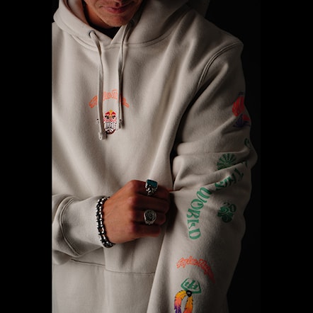 Hoodie Troy Lee Designs TLD X Rampage Valley Of Gods bone 2025 - 10