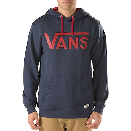 Bike bluza Vans Vans Classic Pullover navy/chili pepper 2014 - 1