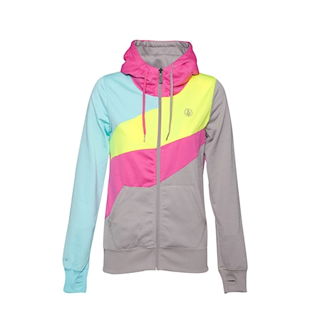 Technická mikina Volcom Diamond Hydro Fleece sparrow 2014 - 1