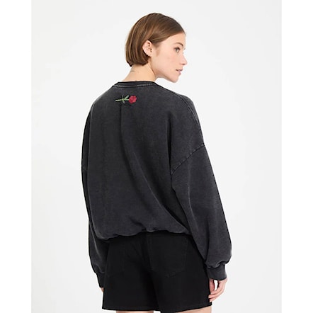 Mikina Volcom Wms FA Mickey Mason Crew vintage black 2026 - 2