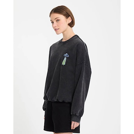 Mikina Volcom Wms FA Mickey Mason Crew vintage black 2026 - 3