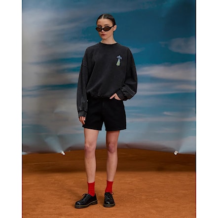 Mikina Volcom Wms FA Mickey Mason Crew vintage black 2026 - 6