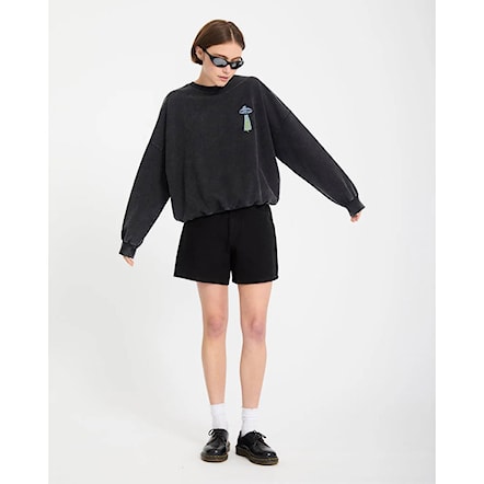 Mikina Volcom Wms FA Mickey Mason Crew vintage black 2026 - 8