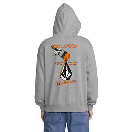 Hoodie Volcom Workwear PO heather grey 2025 - 1