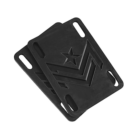 Skateboard Pads Mini Logo Riser Rubber 4 0.1" black - 1