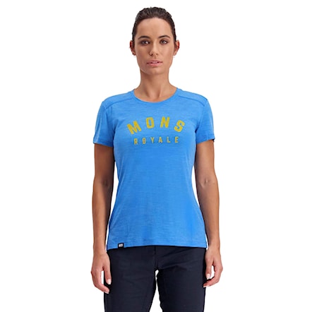 T-shirt Mons Royale Vapour rebel blue 2020 - 1