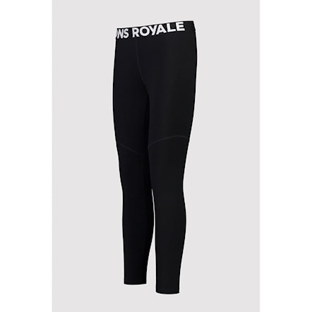 Legíny Mons Royale Wms Cascade Merino Flex 200 Legging black 2025 - 3