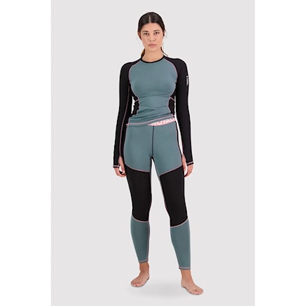 Legíny Mons Royale Wms Olympus Legging burnt sage/black 2023 - 3