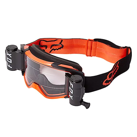 Bike Sunglasses and Goggles Fox Vue Stray Roll Off black/orange 2022 - 3