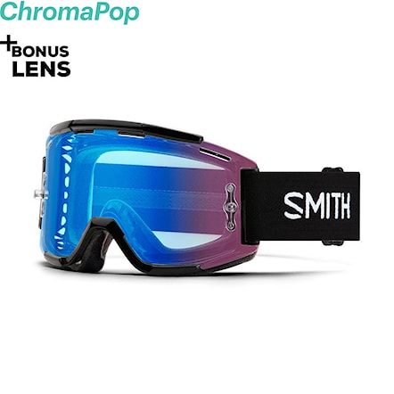 Bike okuliare Smith Squad MTB black | chromapop contrast rose flash 2021 - 1