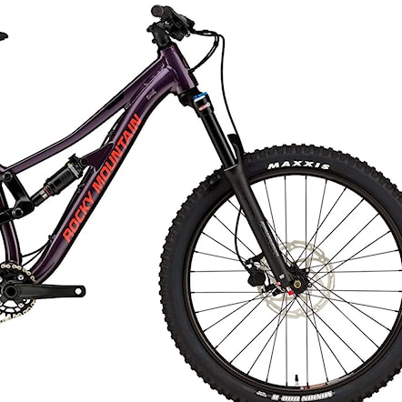 MTB bicykel Rocky Mountain Reaper 24 black/purple 2024 - 4