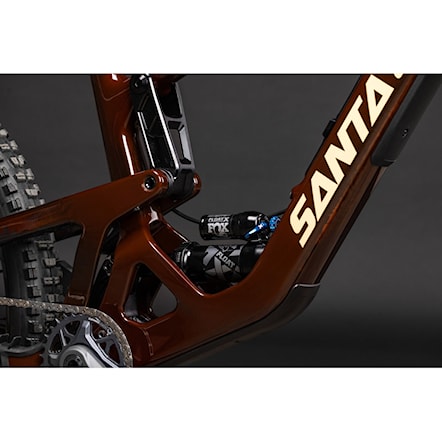 MTB bicykel Santa Cruz Bronson CC X0 AXS MX translucent root beer 2025 - 4