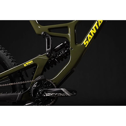 MTB bicykel Santa Cruz V10 CC MX Dh X01 gloss kelp green 2025 - 2
