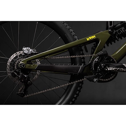 MTB bicykel Santa Cruz V10 CC MX Dh X01 gloss kelp green 2025 - 5