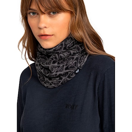 Neck Warmer Roxy Sayna Collar true black roxygram tonal 2025 - 3