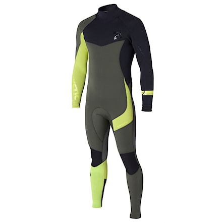 Wetsuit Mystic Crossfire 5/4 Fullsuit army lime 2014 - 1