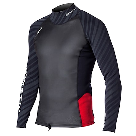 Neopren Mystic Gust Vest L/s black/red 2013 - 1