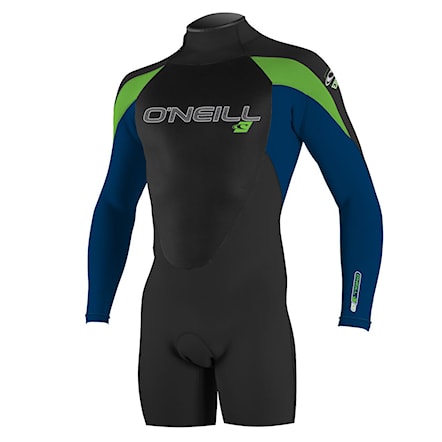 Wetsuit O'Neill Epic 2Mm L/s Spring black/deepsea/dayglo 2016 - 1