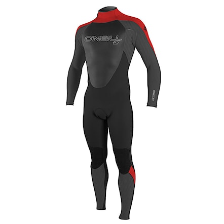 Wetsuit O'Neill Epic 3/2 Full black/graph-pin/red 2018 - 1