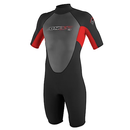 Wetsuit O'Neill Reactor 2Mm S/S Spring black/red/black 2017 - 1