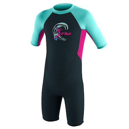 Wetsuit O'Neill Toddler Reactor Ii Bz S/s Spr G. slate/berry/seaglass 2019 - 1