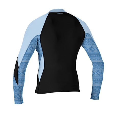 Wetsuit O'Neill Wms Bahia 1/0,5 mm Full-Zip Jacket black/surf abstract 2026 - 2