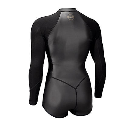 Wetsuit O'Neill Wms Bahia 2/1 Front Zip L/S Short Spring glide black/black 2026 - 2