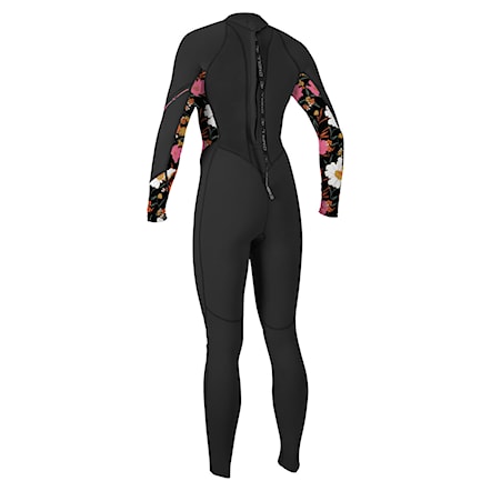 Neopren O'Neill Wms Bahia 3/2 Back Zip Full black/bluemchen/bluemchen 2024 - 2