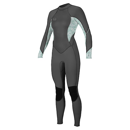 Wetsuit O'Neill Wms Bahia 3/2 Back Zip Full graphite/mirage tropical 2023 - 1