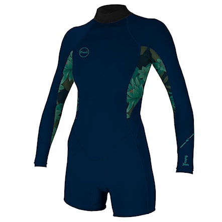 Wetsuit O'Neill Wms Bahia BZ 2/1 L/S Spring abyss/faro/abyss 2019 - 1