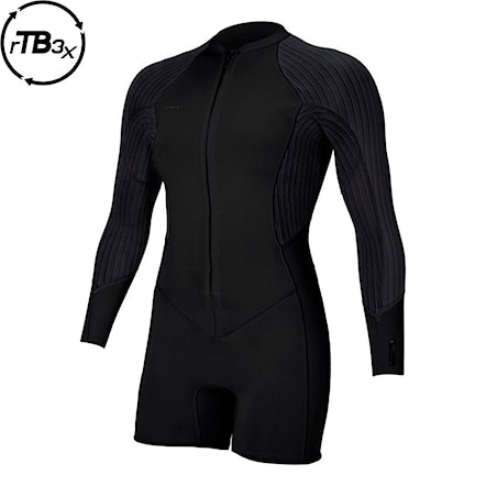 Wetsuit O'Neill Wms Hyperfreak 2/1.5 Front Zip L/S Spring black/black 2026 - 1