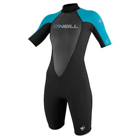 Wetsuit O'Neill Wms Reactor 2Mm S/s Spring black/turquoise/black 2017 - 1