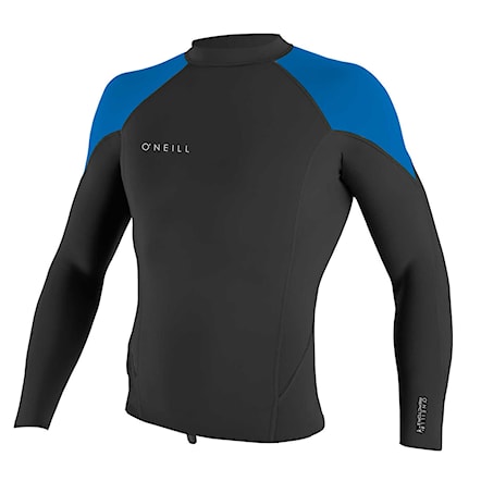 Wetsuit O'Neill Youth Reactor II 2mm L/S Top black/ocean/white 2020 - 1