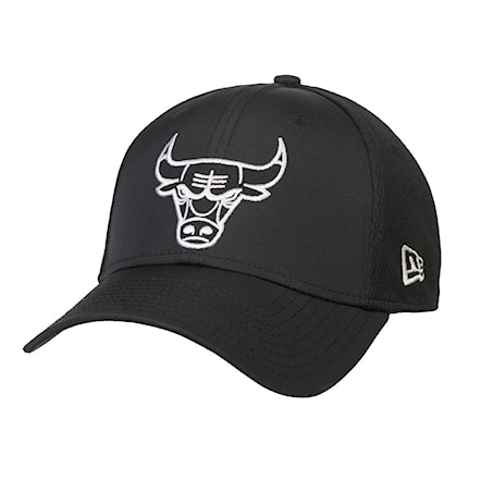 Kšiltovka New Era Chicago Bulls 39Thirty Dashback black/white 2020 - 1