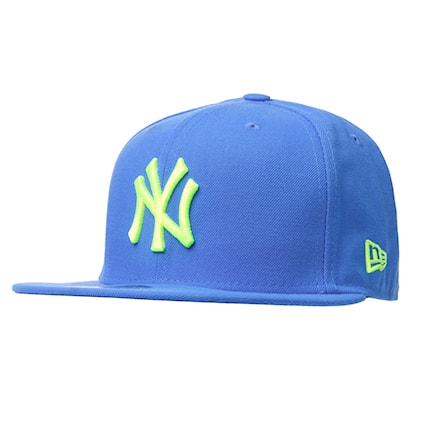 Czapka z daszkiem New Era New York Yenkees 59Fifty Seas C. blue/neon green 2014 - 1