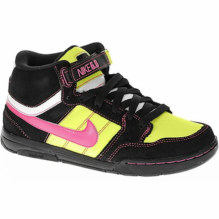 Tenisówki Nike 6.0 Air Mogan Mid black/pink/lime - 1