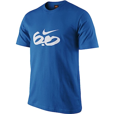 het internet idioom Stier T-Shirt Nike 6.0 Standard Logo blue spark/white | Snowboard Zezula