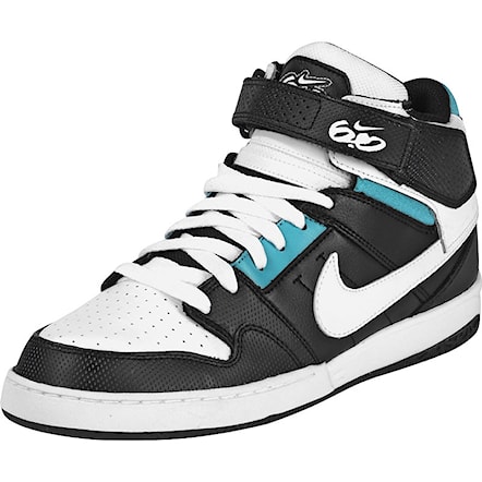 Elegante lona Medio Sneakers Nike 6.0 Zoom Mogan Mid 2 ink/wht/blk/blue | Snowboard Zezula