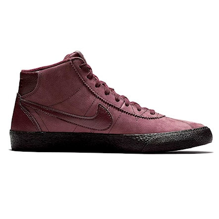 Sneakers Nike SB Bruin Hi burgundy crush/burgundy crush 2018 - 1