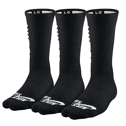 Ponožky Nike SB Crew black/white 2015 - 1
