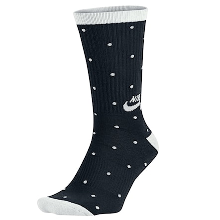 Ponožky Nike SB Dot Crew black/white 2015 - 1