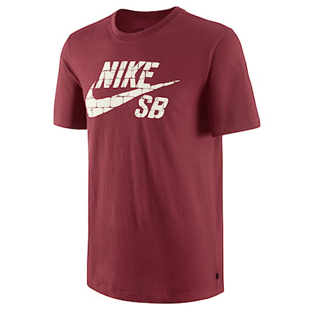 Koszulka Nike SB Dri-Fit Brick Fill team red/sail 2015 - 1