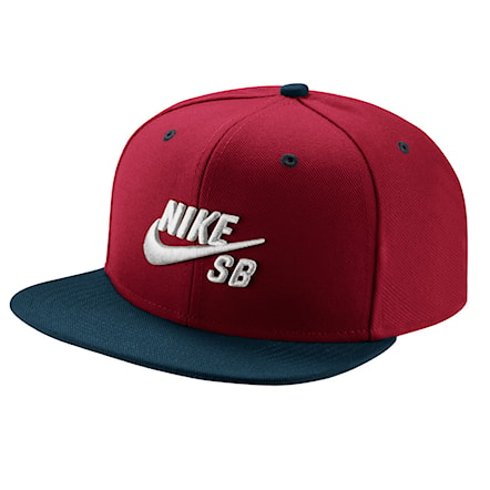 Czapka z daszkiem Nike SB Icon Snapback gym red/blue force/black/white 2015 - 1